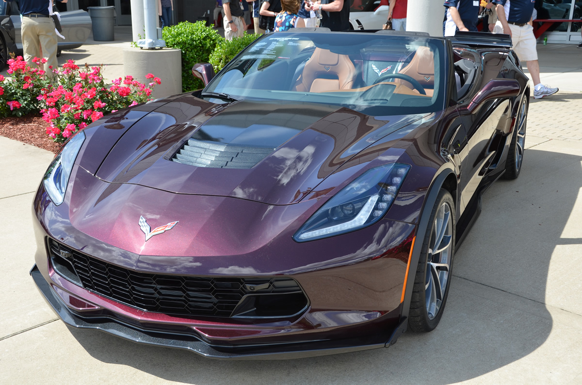 2017 Corvette Grand Sport In Black Rose Metallic Macmulkin 2017 Corvette Grand Sport In Black Rose Metallic