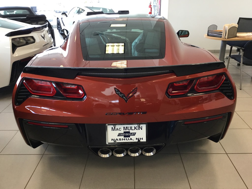 2016 Corvette Z51 Coupe - Daytona Sunrise Orange Metallic