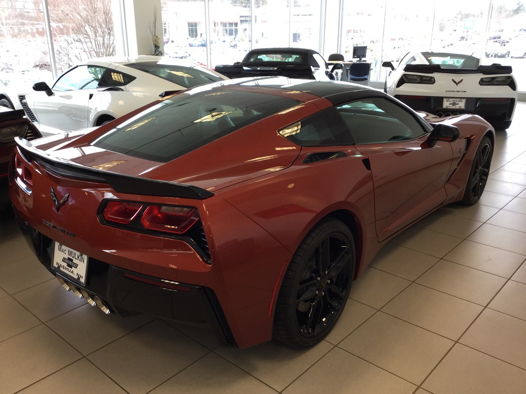 2016 Corvette Z51 Coupe - Daytona Sunrise Orange Metallic