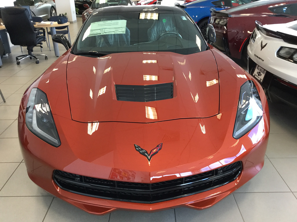 2016 Corvette Z51 Coupe - Daytona Sunrise Orange Metallic