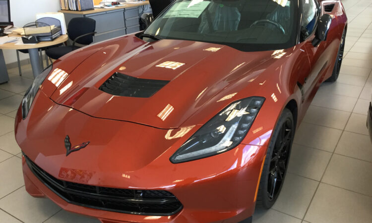 2016 Corvette Z51 Coupe - Daytona Sunrise Orange Metallic