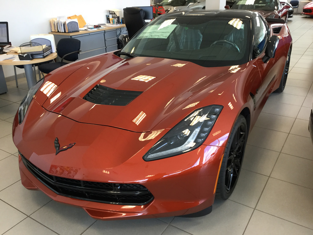 2016 Corvette Z51 Coupe - Daytona Sunrise Orange Metallic