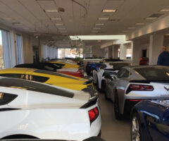 MacMulkin Chevrolet's Corvette Showroom