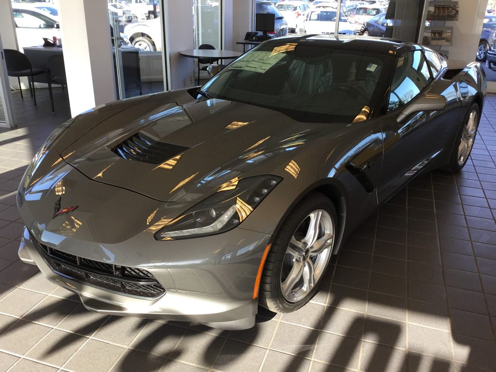 2016 Corvette Stingray Coupe 2LT in Shark Gray Metallic