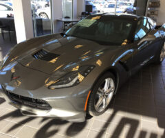 2016 Corvette Stingray Coupe 2LT In Shark Gray Metallic