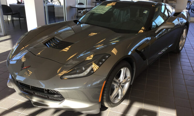 2016 Corvette Stingray Coupe 2LT In Shark Gray Metallic