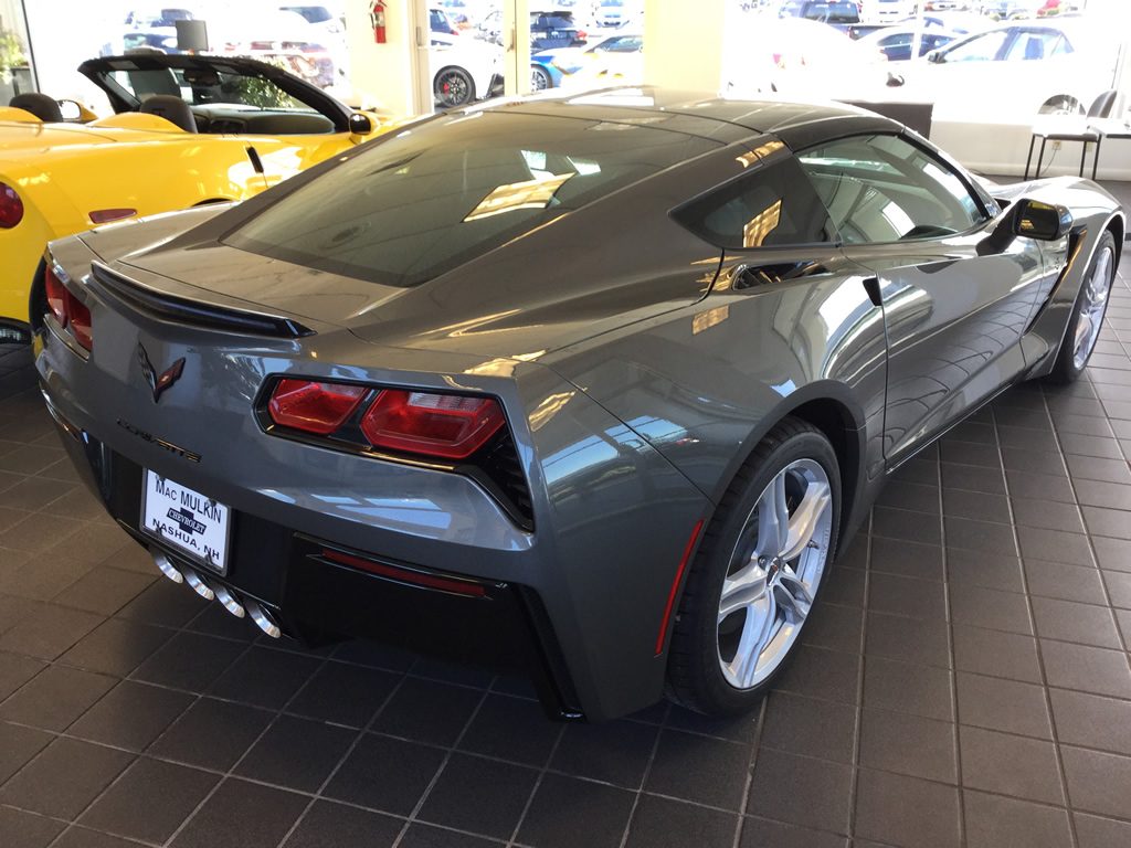 2016 Corvette Stingray Coupe 2LT in Shark Gray Metallic