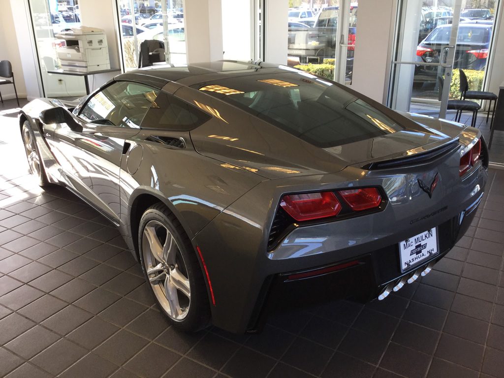 2016 Corvette Stingray Coupe 2LT in Shark Gray Metallic