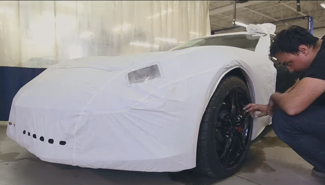 Watch Saad Ansari Unwrap His 2016 Corvette Stingray Upon Delivery.