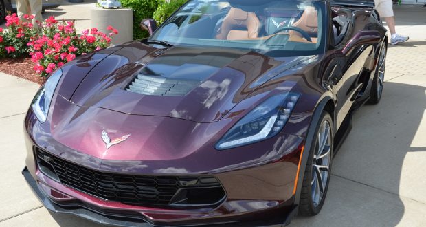 2017 Corvette Grand Sport in Black Rose Metallic