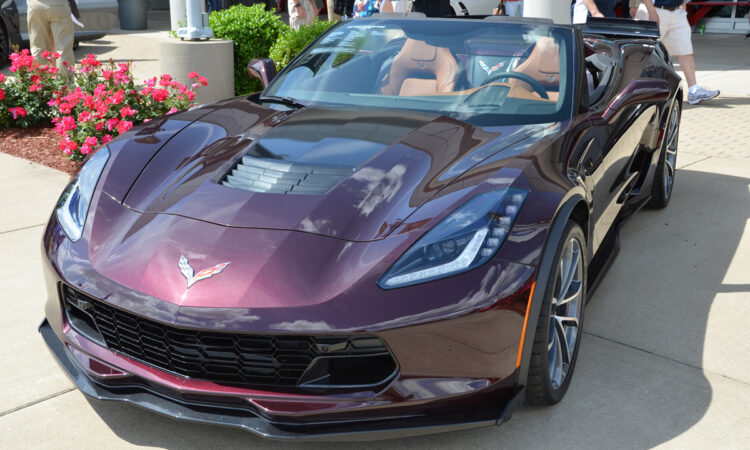 2017 Corvette Grand Sport In Black Rose Metallic