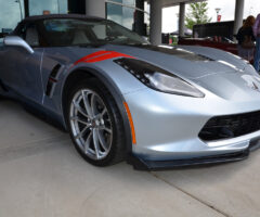 2017 Corvette Grand Sport Heritage Package In Sterling Blue Metallic