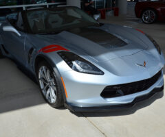 2017 Corvette Grand Sport Heritage Package In Sterling Blue Metallic