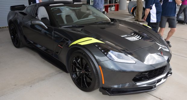 2017 Corvette Grand Sport Heritage Package In Watkins Glen Gray Metallic Macmulkin Corvette 2nd Largest Corvette Dealer In The World