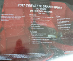 2017 Corvette Grand Sport Heritage Package In Arctic White