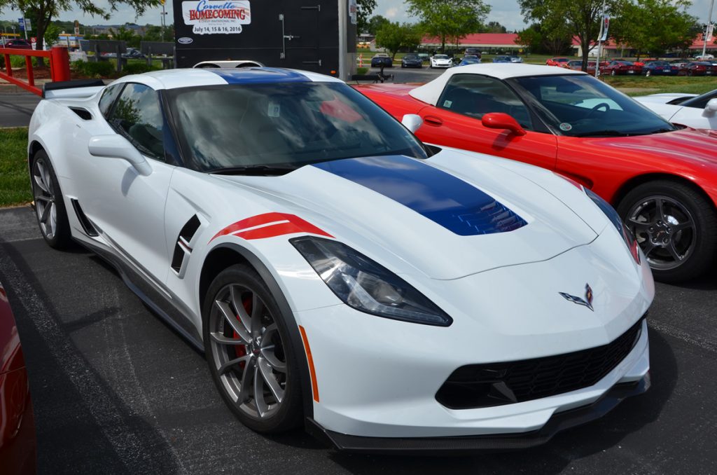 2017 Corvette Grand Sport Heritage Package in Arctic White