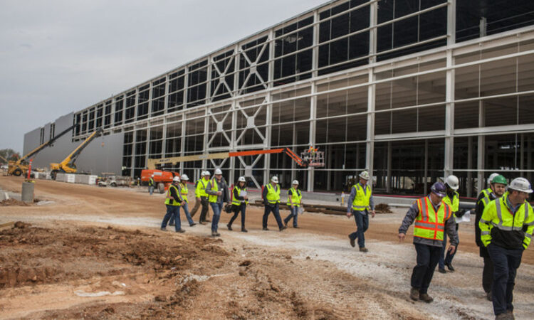 Bowling Green Corvette Assembly Plant Paint Shop Construction