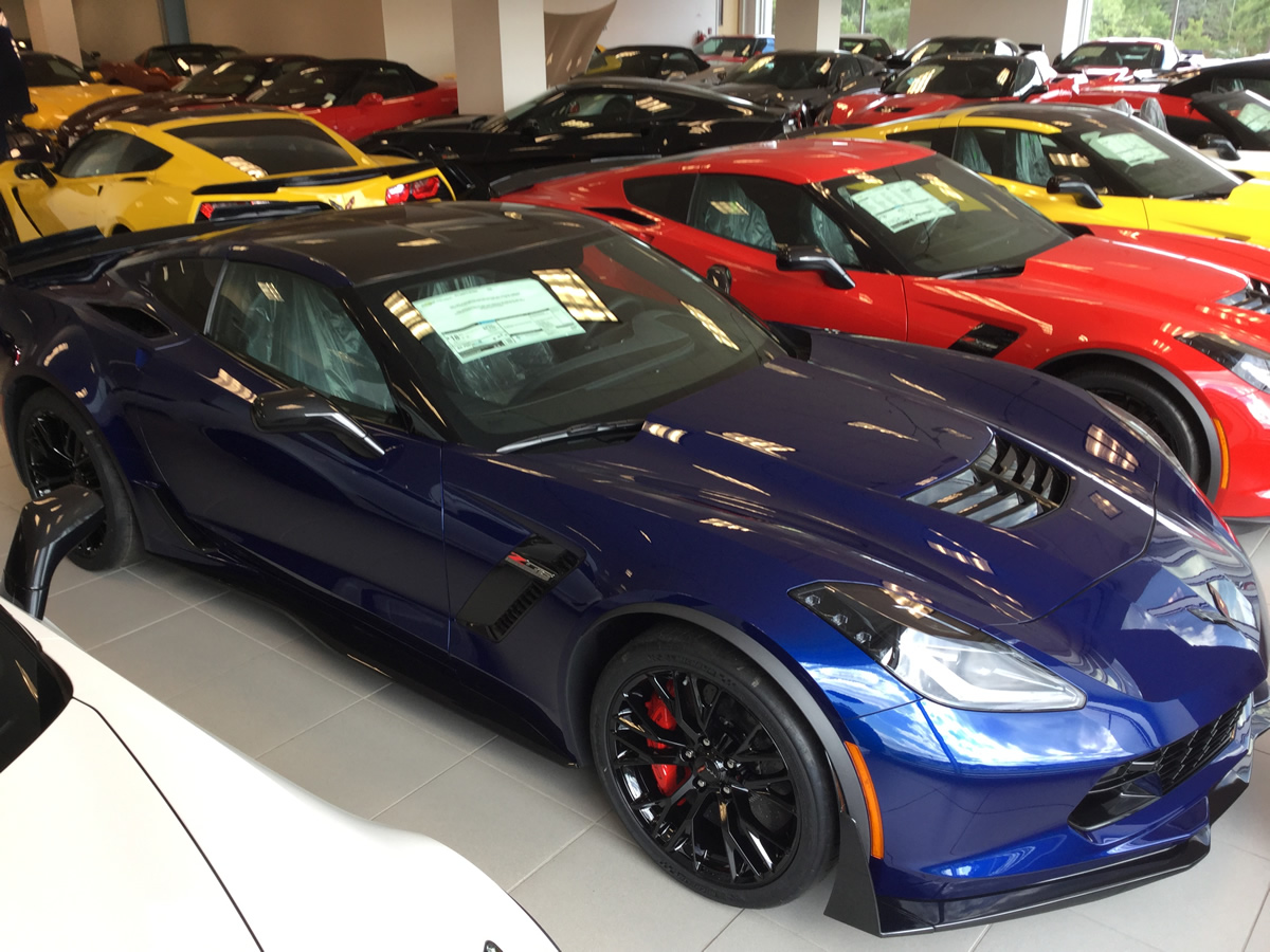 2016 Corvette Z06 - Z07 Performance Pkg - Admiral Blue Metallic