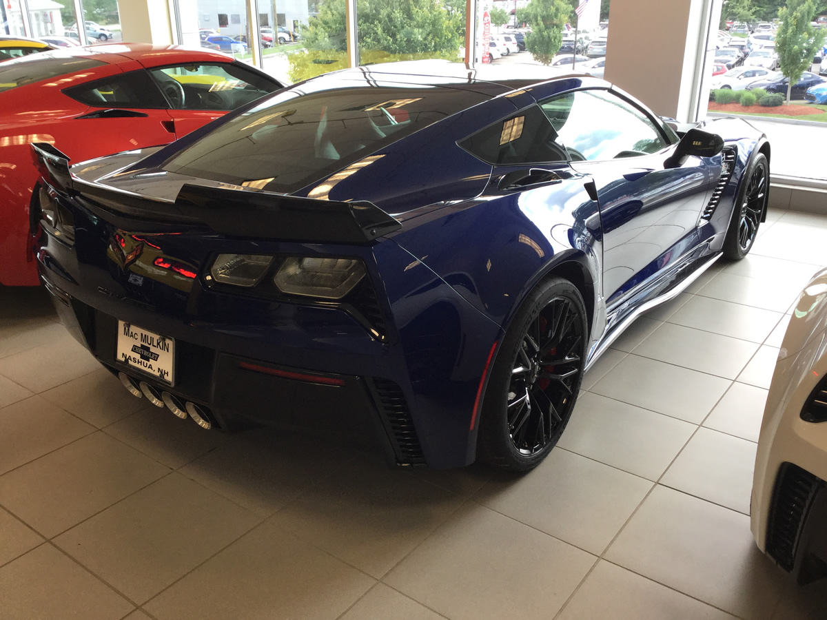 2016 Corvette Z06 - Z07 Performance Pkg - Admiral Blue Metallic