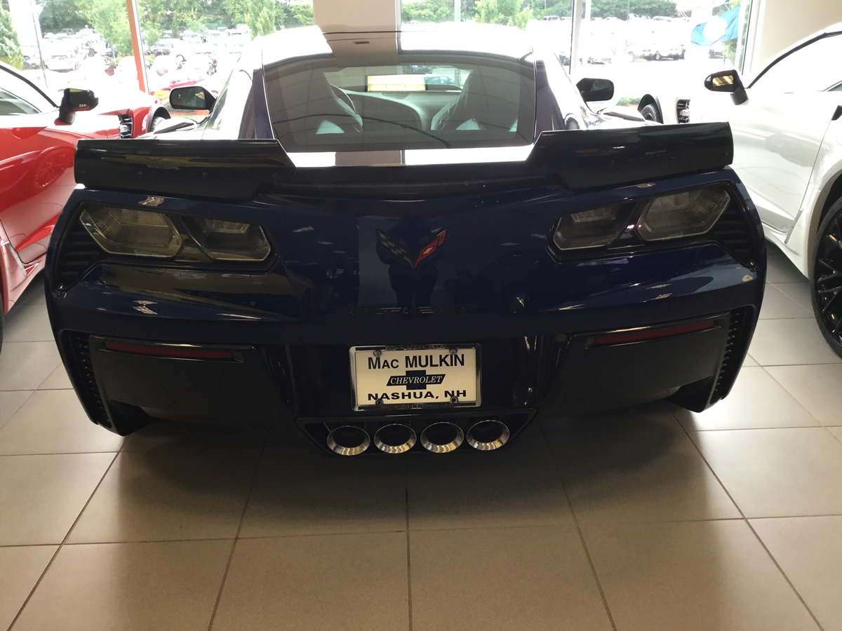 2016 Corvette Z06 - Z07 Performance Pkg - Admiral Blue Metallic