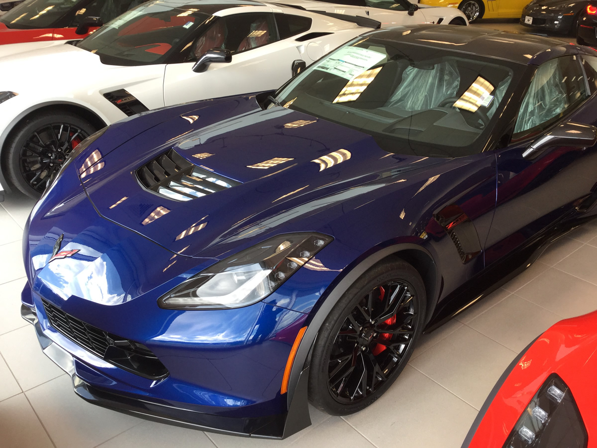 2016 Corvette Z06 - Z07 Performance Pkg - Admiral Blue Metallic