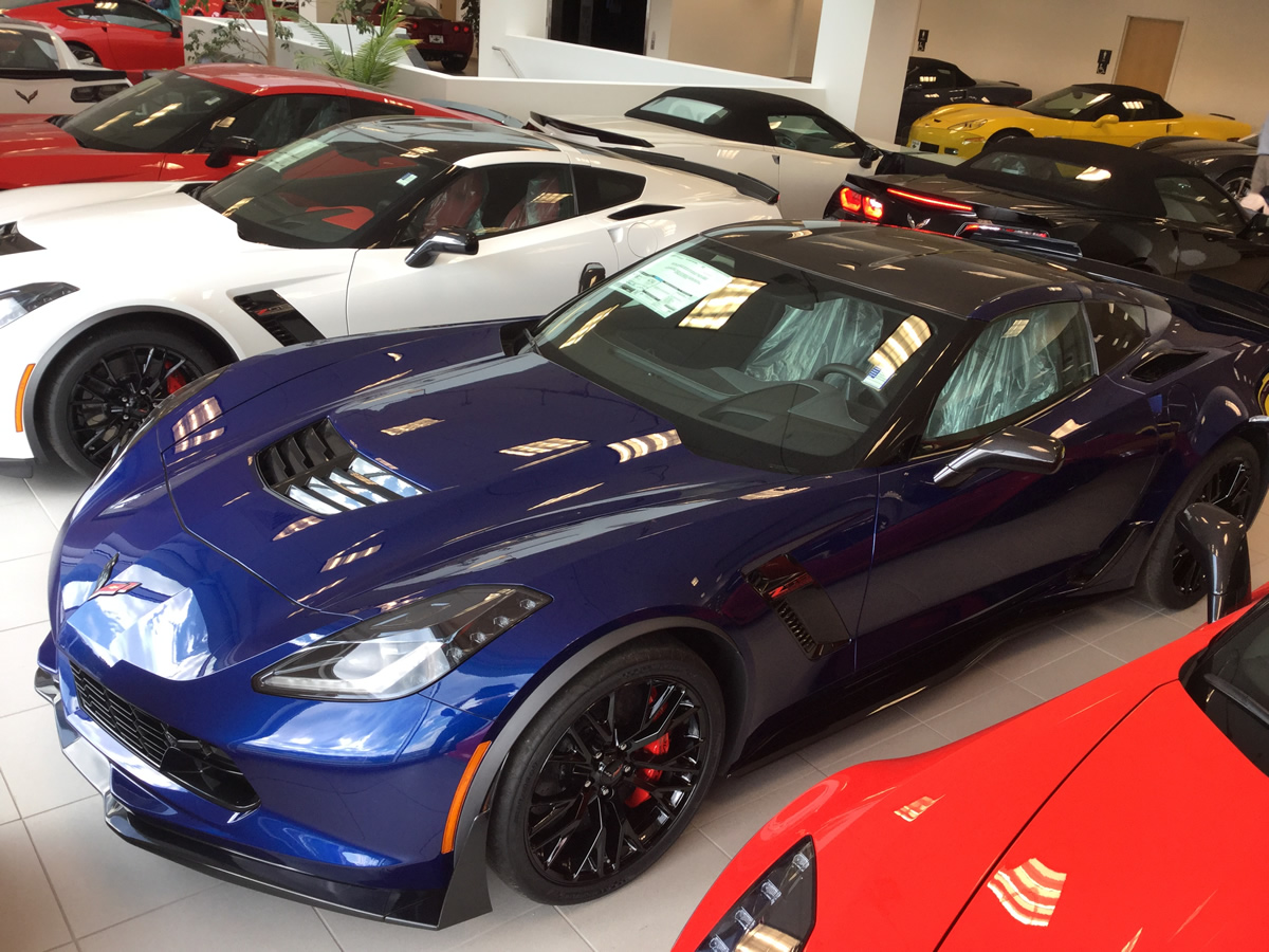 2016 Corvette Z06 - Z07 Performance Pkg - Admiral Blue Metallic