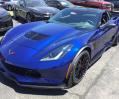 2016 Corvette Z06 - Admiral Blue Metallic - Z07 Performance Package, 3LZ Trim Package - Dark Gray Interior