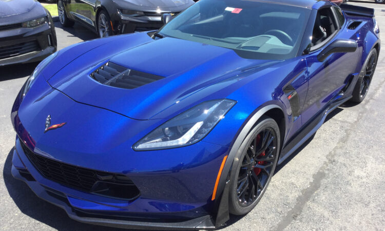 2016 Corvette Z06 - Admiral Blue Metallic - Z07 Performance Package, 3LZ Trim Package - Dark Gray Interior