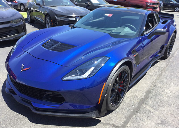 2016 Corvette Z06 - Admiral Blue Metallic - Z07 Performance Package, 3LZ Trim Package - Dark Gray Interior