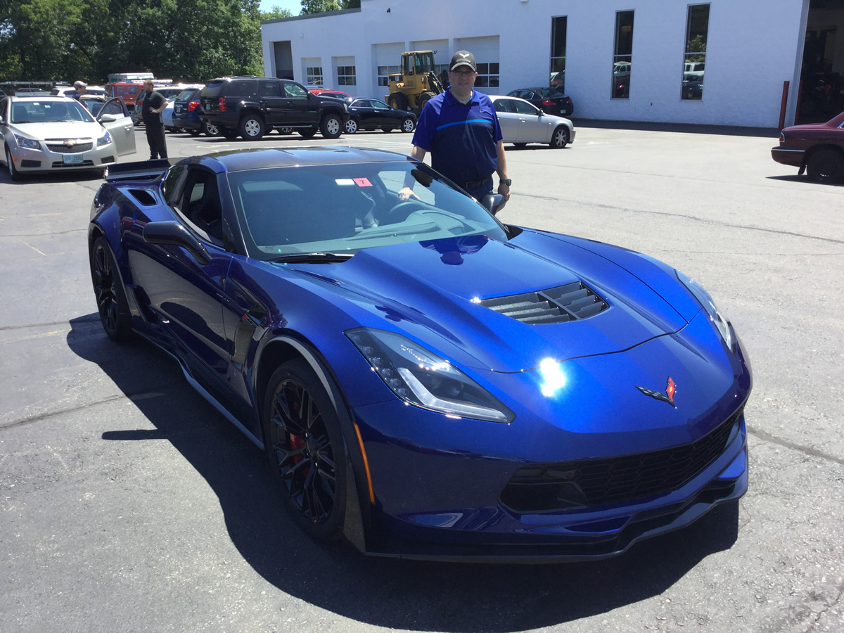 2016 Corvette Z06 - Admiral Blue Metallic - Z07 Performance Package, 3LZ Trim Package - Dark Gray Interior