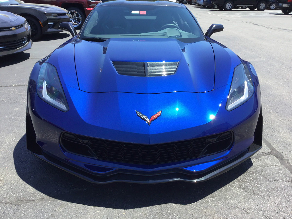 2016 Corvette Z06 - Admiral Blue Metallic - Z07 Performance Package, 3LZ Trim Package - Dark Gray Interior