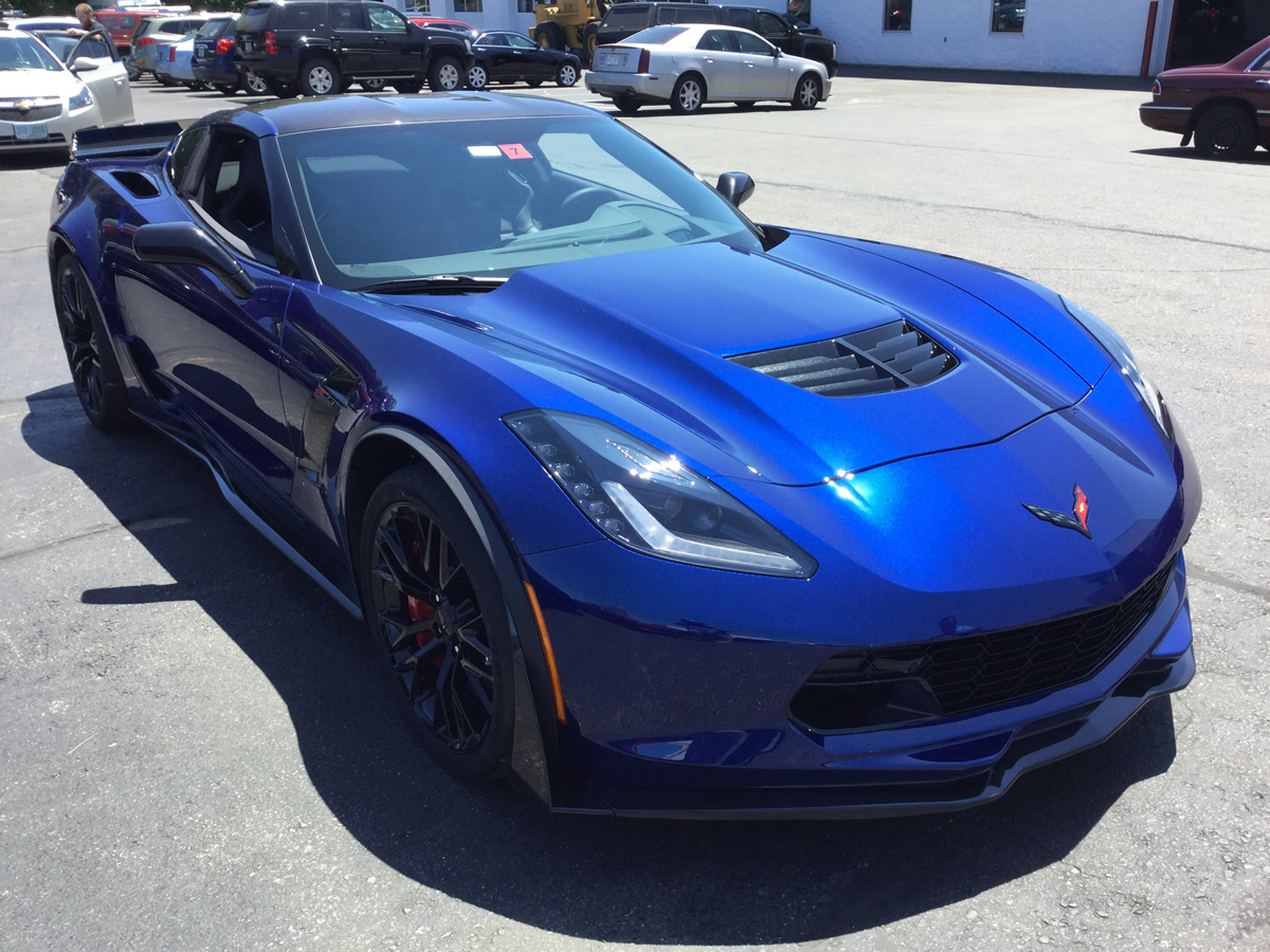 2016 Corvette Z06 - Admiral Blue Metallic - Z07 Performance Package, 3LZ Trim Package - Dark Gray Interior