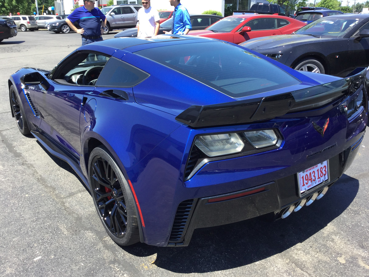 2016 Corvette Z06 - Admiral Blue Metallic - Z07 Performance Package, 3LZ Trim Package - Dark Gray Interior