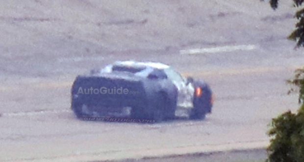 Mid-Engine 2019 Corvette Spied Testing in the Daylight