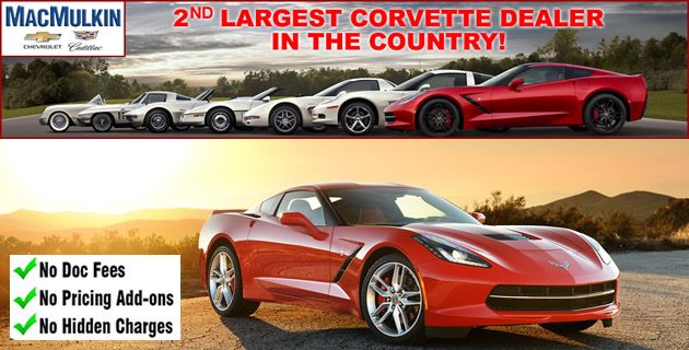 Select 2016 Corvette Blowout Special in June!