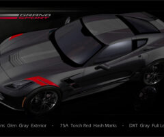 2017 Corvette Grand Sport Colors - 10 out of 360 Choices