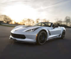 Available On The Grand Sport 3LT Trim, The Carbon 65 Edition Celebrates 65 Years Of Corvette With A New Ceramic Matrix Gray Paint Color And Visible Carbon Fiber Exterior Elements, Including A Carbon Fiber Hood And Rear Spoiler.