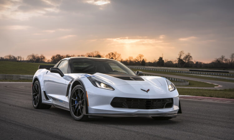 Available On The Z06 3LZ Trim, The Carbon 65 Edition Celebrates 65 Years Of Corvette With A New Ceramic Matrix Gray Paint Color And Visible Carbon Fiber Exterior Elements, Including A Carbon Fiber Hood And Rear Spoiler.