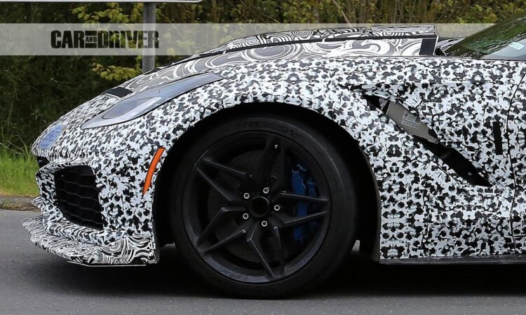 2018 Corvette ZR1 Showing Off New Wheels