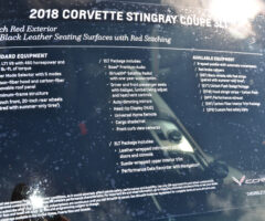 2018 Corvette Stingray Coupe 3LT