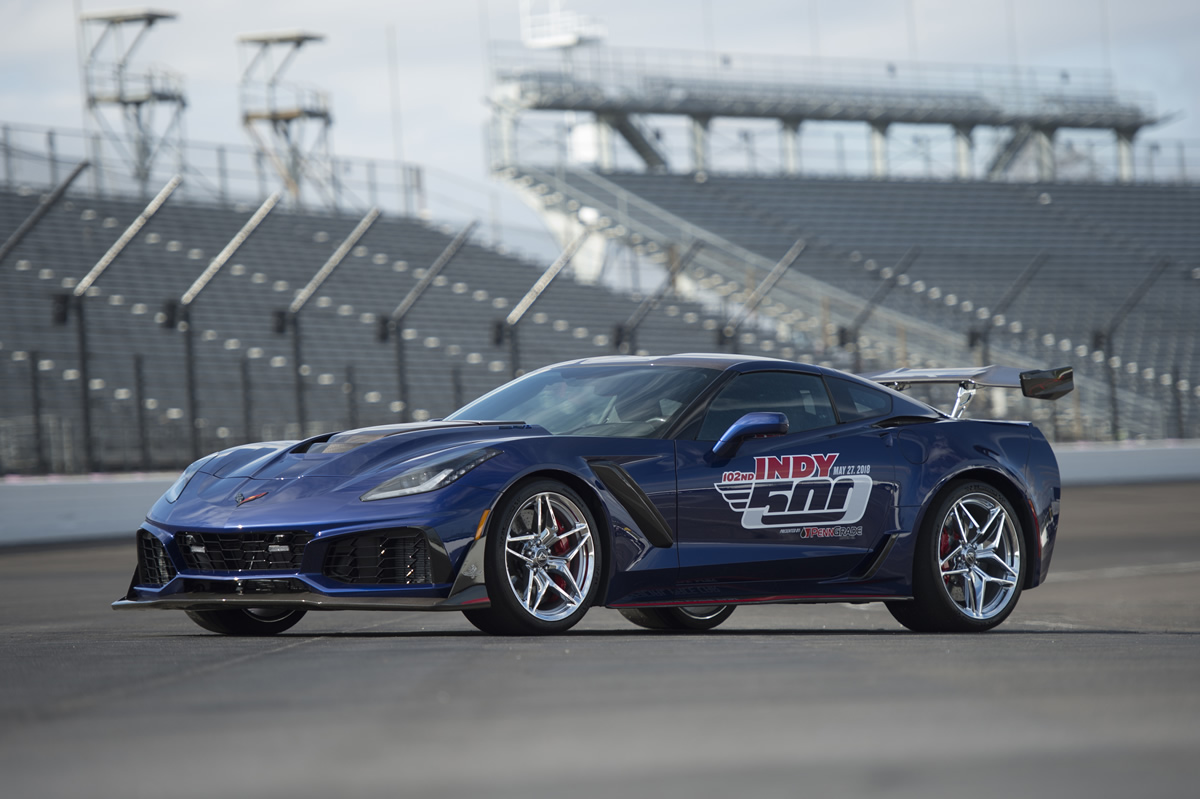 GM Press Release: 2019 Corvette ZR1 To Pace 102nd Indianapolis 500