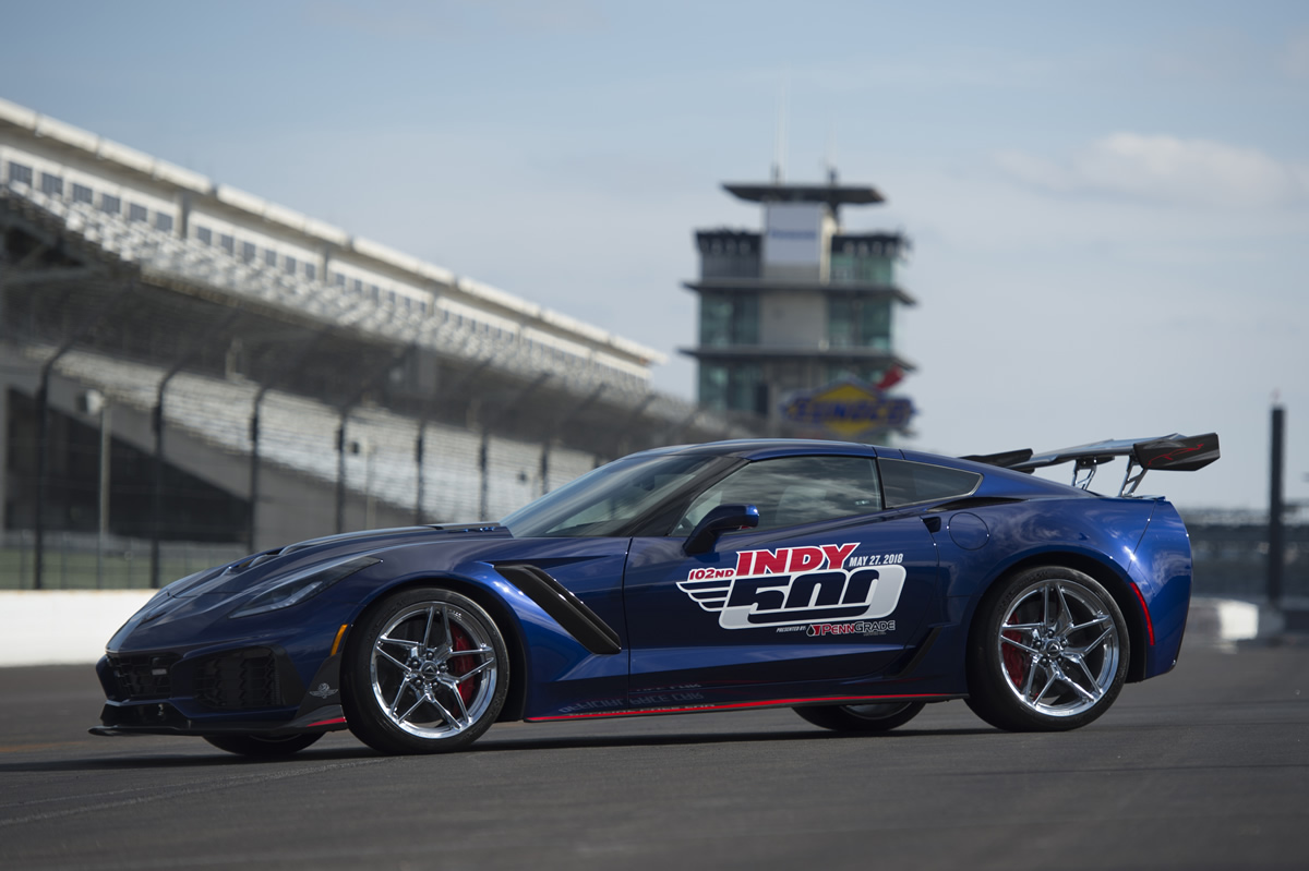 GM Press Release: 2019 Corvette ZR1 To Pace 102nd Indianapolis 500